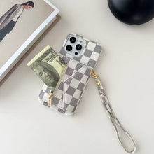 Load image into Gallery viewer, Tri-fold zipper phone case for iphone
