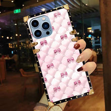 Load image into Gallery viewer, Luxury Diamond Square Phone Case for iPhone
