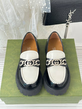 Load image into Gallery viewer, 2023 GG Classic Double G Buckle Platform Loafers-S32
