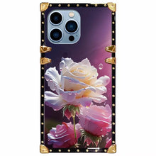 Load image into Gallery viewer, Luxury  Flower Square Phone Case for iPhone
