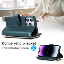 Load image into Gallery viewer, Luxury wallet hold  leather phone case for iphone
