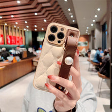 Load image into Gallery viewer, Wrist Band Leather Phone Case
