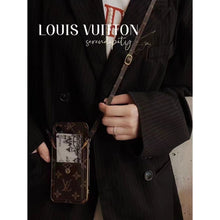 Load image into Gallery viewer, Card hold body-cross leather phone case for iphone
