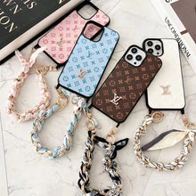 Load image into Gallery viewer, Luxury Scarf chain phone case for iphone
