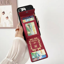 Load image into Gallery viewer, Card Holder Embroidered Phone Case for iphone
