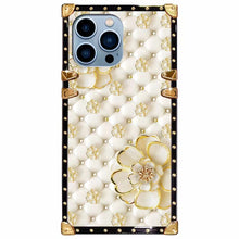 Load image into Gallery viewer, Luxury  Flower Square Phone Case for iPhone
