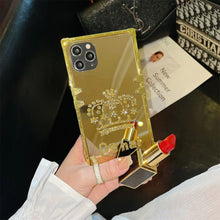 Load image into Gallery viewer, Luxury  Diamond Square Phone Case for iPhone
