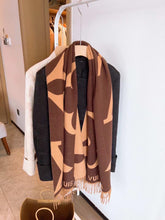 Load image into Gallery viewer, Luxury New shawl scarf printed winter cashmere scarf
