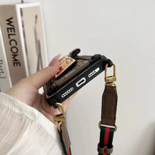 Load image into Gallery viewer, Card hold body-cross leather phone case for iphone
