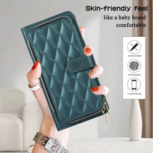 Load image into Gallery viewer, Luxury wallet hold  leather phone case for iphone
