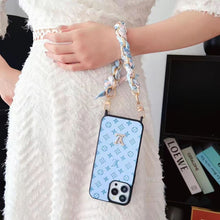 Load image into Gallery viewer, Luxury Scarf chain phone case for iphone
