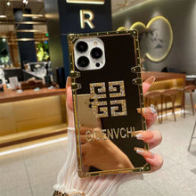 Load image into Gallery viewer, Luxury  Diamond Square Phone Case for iPhone
