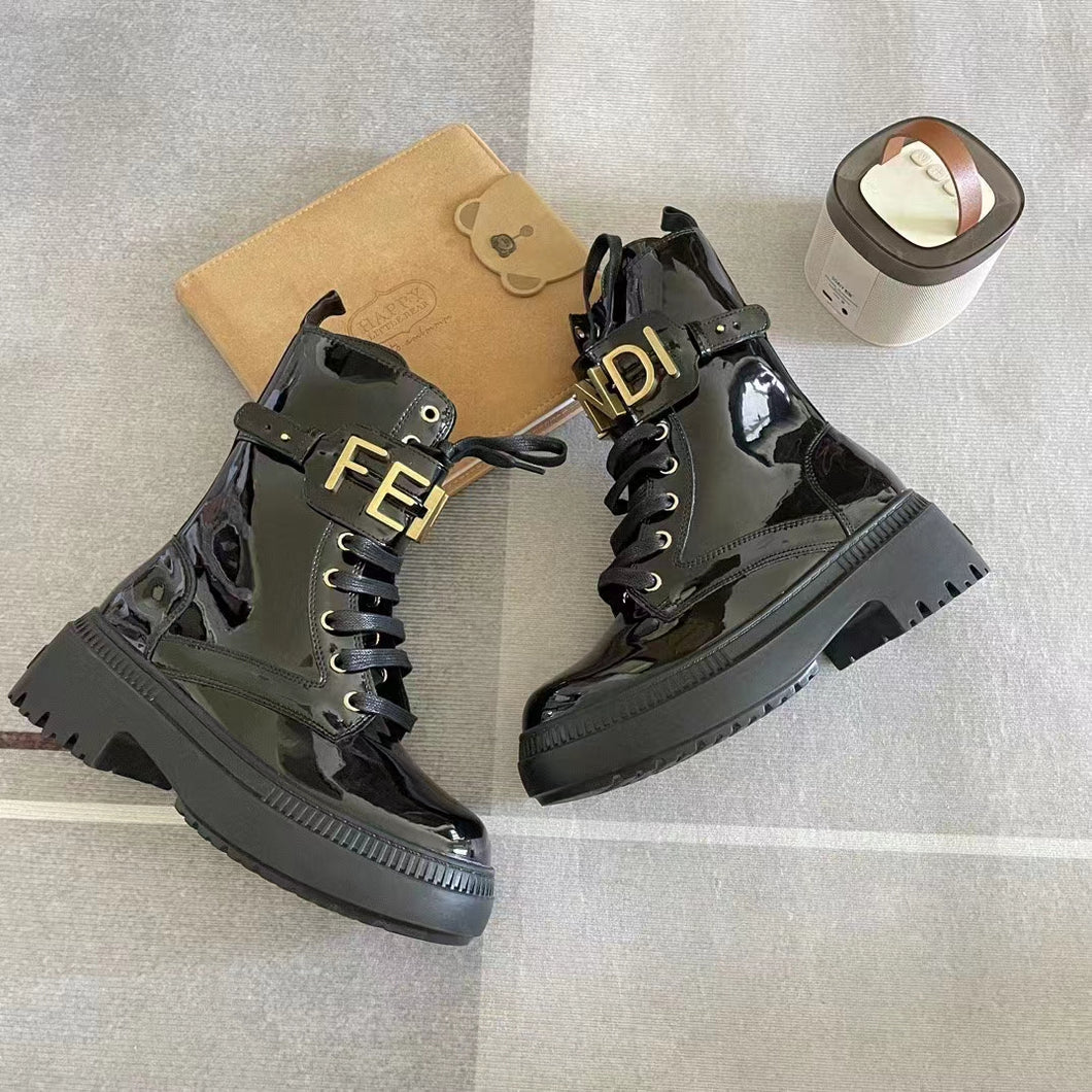 2023 New FD fashion ankle boots