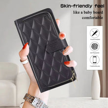 Load image into Gallery viewer, Luxury wallet hold  leather phone case for iphone
