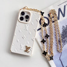 Load image into Gallery viewer, Luxury  body-cross chain phone case for iphone
