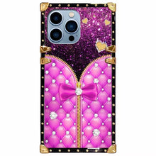 Load image into Gallery viewer, Luxury Diamond Square Phone Case for iPhone
