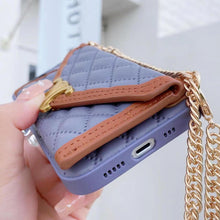 Load image into Gallery viewer, Luxury Card hold  leather phone case for iphone
