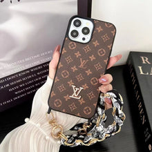 Load image into Gallery viewer, Luxury Scarf chain phone case for iphone
