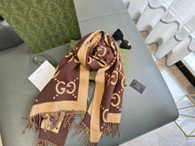 Load image into Gallery viewer, New Luxury autumn and winter  cashmere warm shawl tassel scarf
