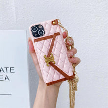 Load image into Gallery viewer, Luxury Card hold  leather phone case for iphone
