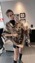 Load image into Gallery viewer, Luxury New shawl scarf printed winter cashmere scarf
