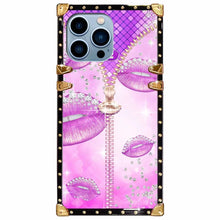 Load image into Gallery viewer, Luxury Diamond Square Phone Case for iPhone
