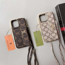 Load image into Gallery viewer, Wallet Crossbody Phone Case for iPhone
