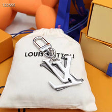 Load image into Gallery viewer, New retro letter pendant keychain bag pendant
