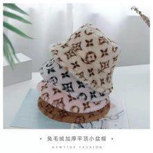 Load image into Gallery viewer, New trend Autumn and winter all-match fluffy warm fisherman hat
