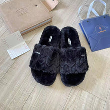 Load image into Gallery viewer, 2023 VL lamb hair slippers
