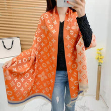 Load image into Gallery viewer, Luxury Shawls Wraps Print Tassels Winter Cashmere Scarf
