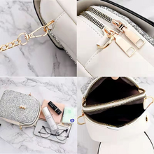 Load image into Gallery viewer, Fashion Glitter one-shoulder Universal mobile phone bag
