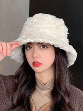 Load image into Gallery viewer, Plush all-match lamb velvet bucket hat
