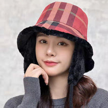 Load image into Gallery viewer, Winter warm and velvet thickening biker ear protection fisherman hat
