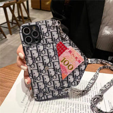 Load image into Gallery viewer, Card Holder Leather Phone Case For Samsung
