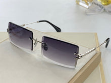 Load image into Gallery viewer, 6 COLORS CONJOINED LENS RIMLESS SUNGLASSES
