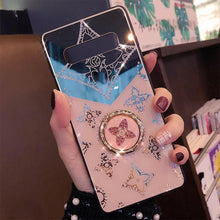 Load image into Gallery viewer, Luxury Rhinestone Ring Stand Phone Case
