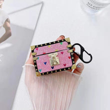 Load image into Gallery viewer, Fashion glitter love Heart  Airpods case
