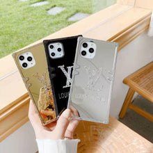 Load image into Gallery viewer, Luxury Diamond mirror square phone case  for  Samsung
