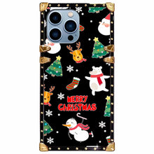 Load image into Gallery viewer, Luxury Square christmas Phone Case for iPhone
