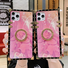 Load image into Gallery viewer, Pink square phone case for Samsung
