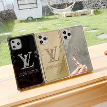 Load image into Gallery viewer, Luxury Diamond mirror square phone case  for  Samsung
