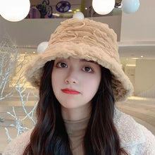 Load image into Gallery viewer, Plush all-match lamb velvet bucket hat
