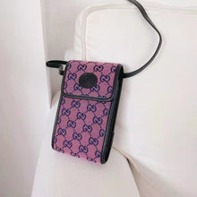 Load image into Gallery viewer, Fashion all-match Leather Shoulder Crossbody Universal Phone bag
