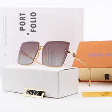 Load image into Gallery viewer, 5 COLORS LETTER DECORATION TR90 SQUARE POLARIZED SUNGLASSES
