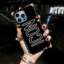 Load image into Gallery viewer, Luxury fashion Square Phone Case for iPhone
