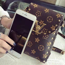 Load image into Gallery viewer, Fashion mini coin purse Crossbody Universal phone bag
