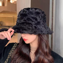 Load image into Gallery viewer, Plush all-match lamb velvet bucket hat
