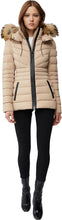 Load image into Gallery viewer, Patsy Stretch Light Down Jacket with Natural Fur - Women&#39;s|-|Manteau Patsy en duvet léger et extensible à fourrure naturelle amovible - Femme
