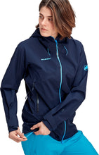 Load image into Gallery viewer, Crater Hardshell Hooded Jacket - Women&#39;s|-|Manteau à capuchon coquille rigide Crater - Femme
